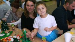 Iga z mamą